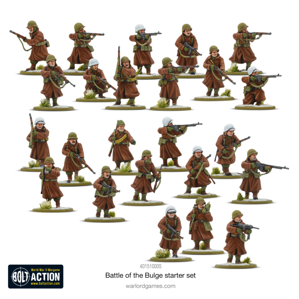 Bolt Action - Starter Set - Battle Of The Bulge (Englisch)
